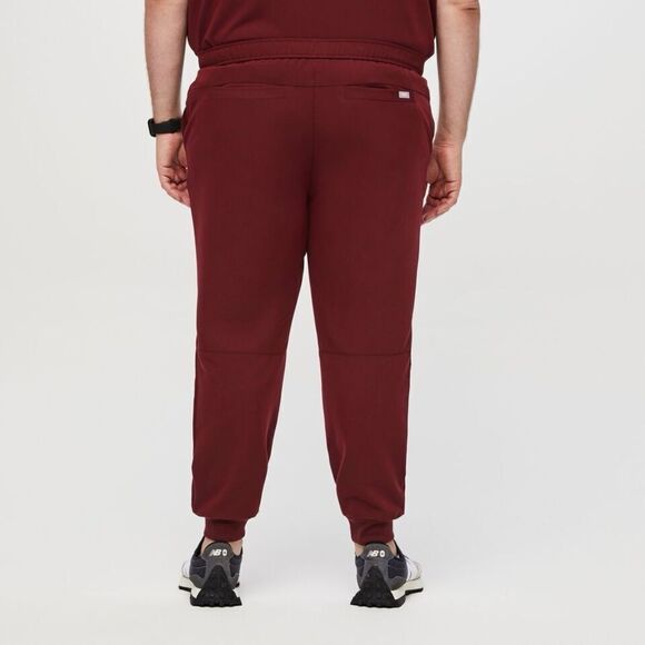 Figs | Men’s Tansen Jogger Scrub Pants Drawstring Waist Burgundy Sz XXL - Picture 2 of 16